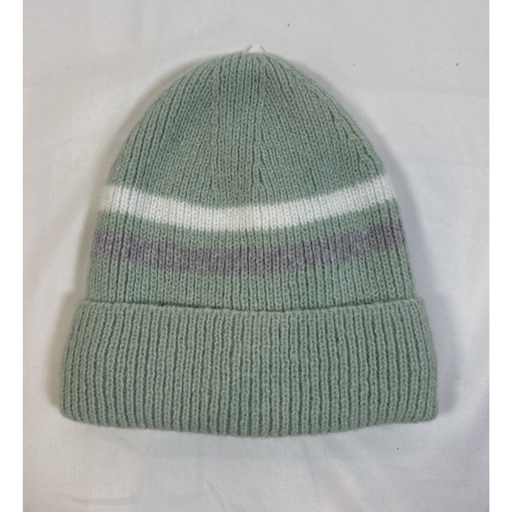 Cat And Jack Girls Color Green Beanie Cap Size Medium kids